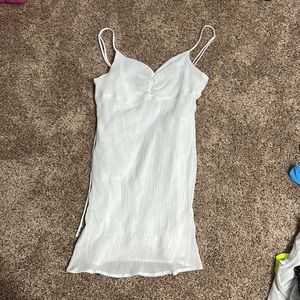 xs white pacsun dress in perfect condition